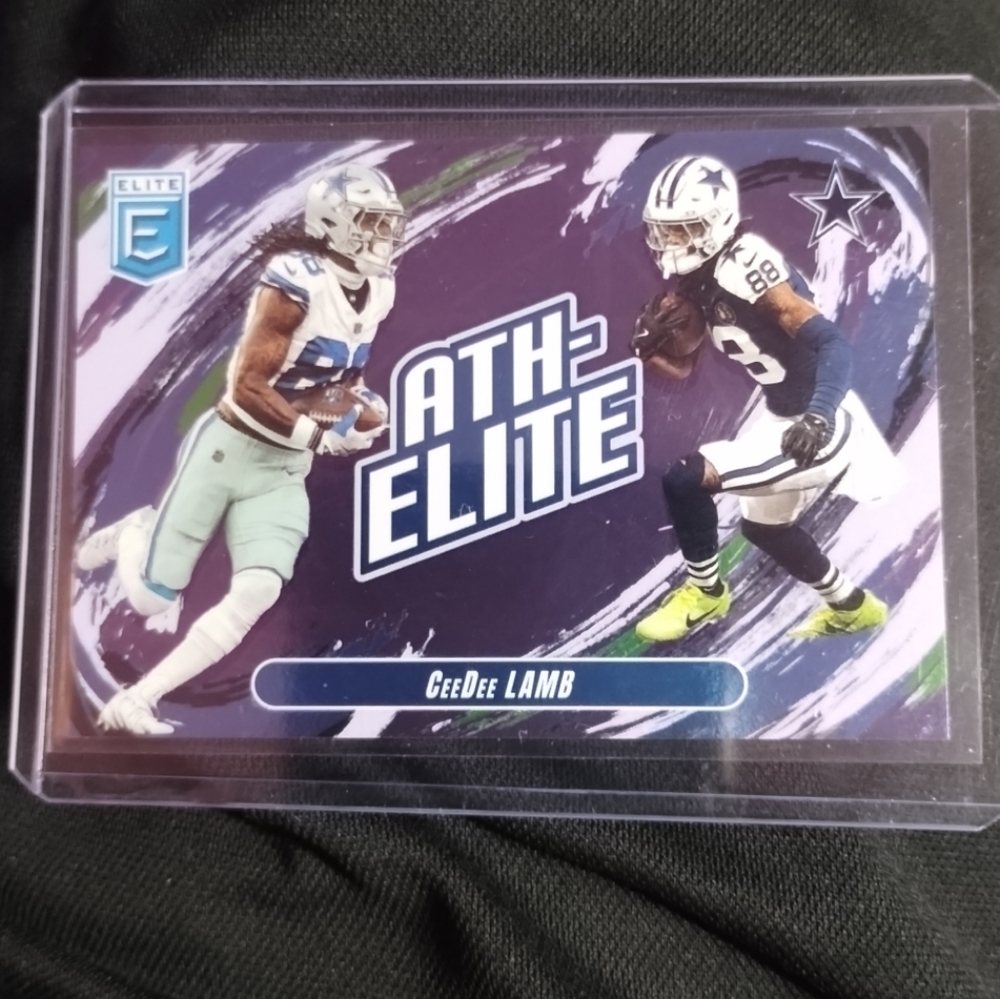 CeeDee Lamb- 2025 Panini Donruss Elite ATH-ELITE #7  SSP CASE HIT